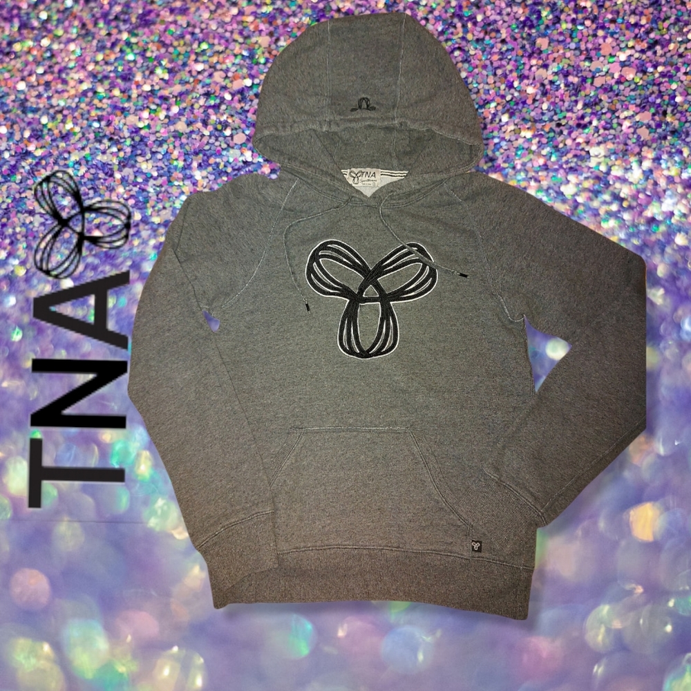 TNA Gray Hoodie Sweater